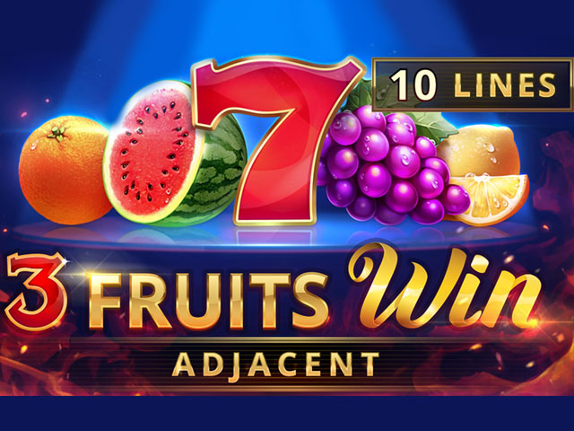 3 Fruits Win: 10 lines